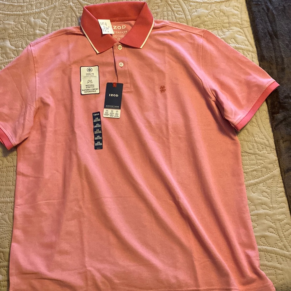 Izod polo sweater size large (NWT)
